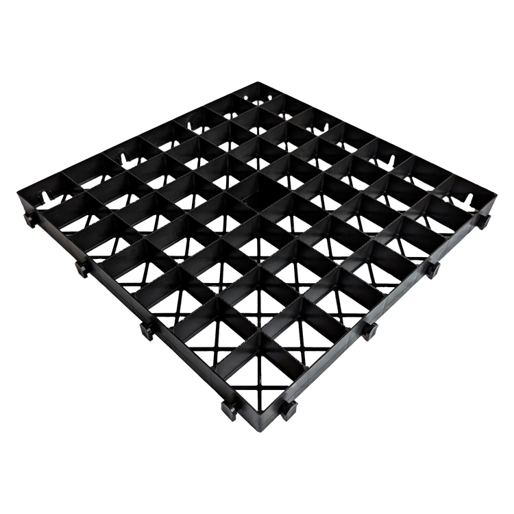 Do gravel grids keep gravel in place?